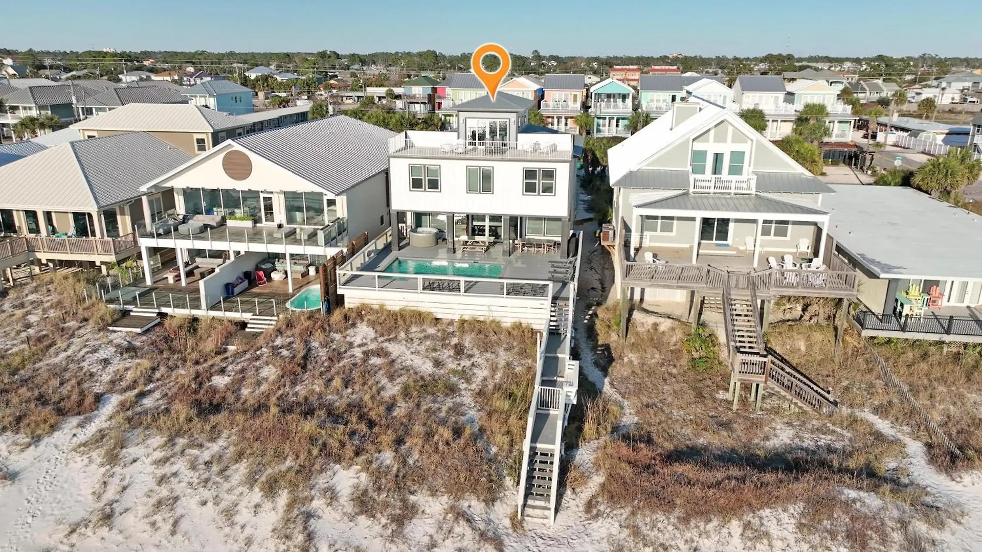 Making Waves - Huge Heated Beachfront Pool Hot Tub! Best In Pcb! Panama City Beach Holiday home